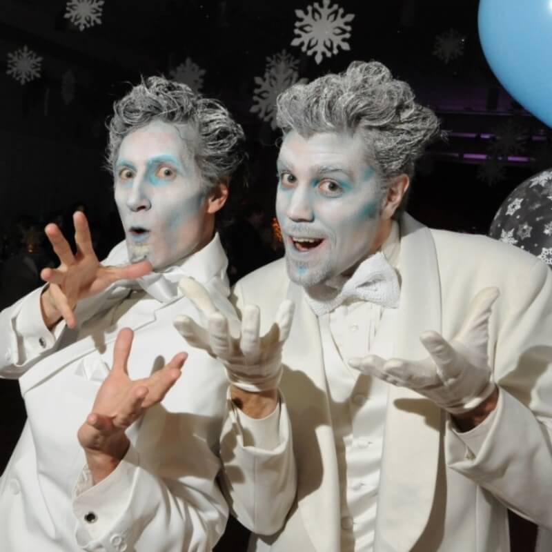 actors in character, Canadian characters (rangers, mounties), themed performers at galas, guest interaction shots