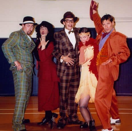 The full cast of Cottonmouth characters pose together