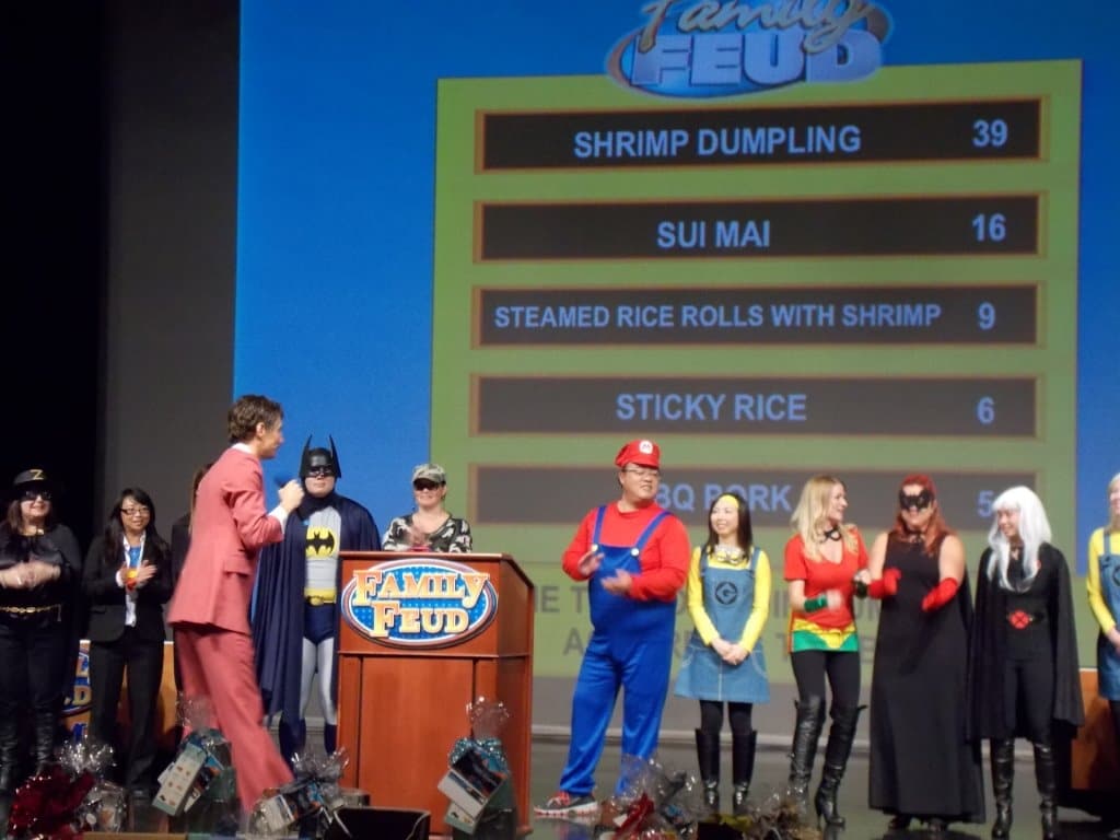 A Halloween-themed Family Friendly Feud game show