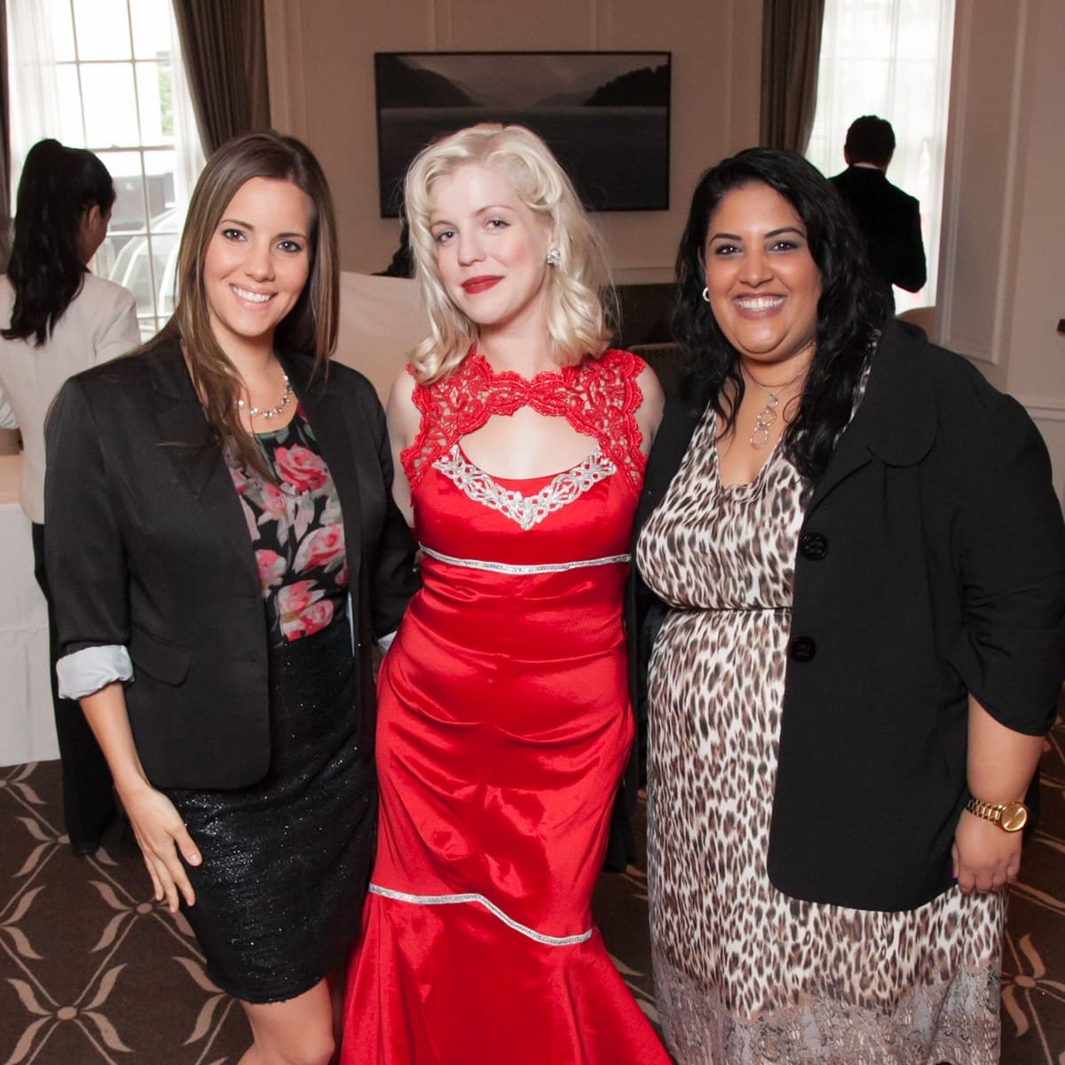Guests take part in a custom corporate event experience