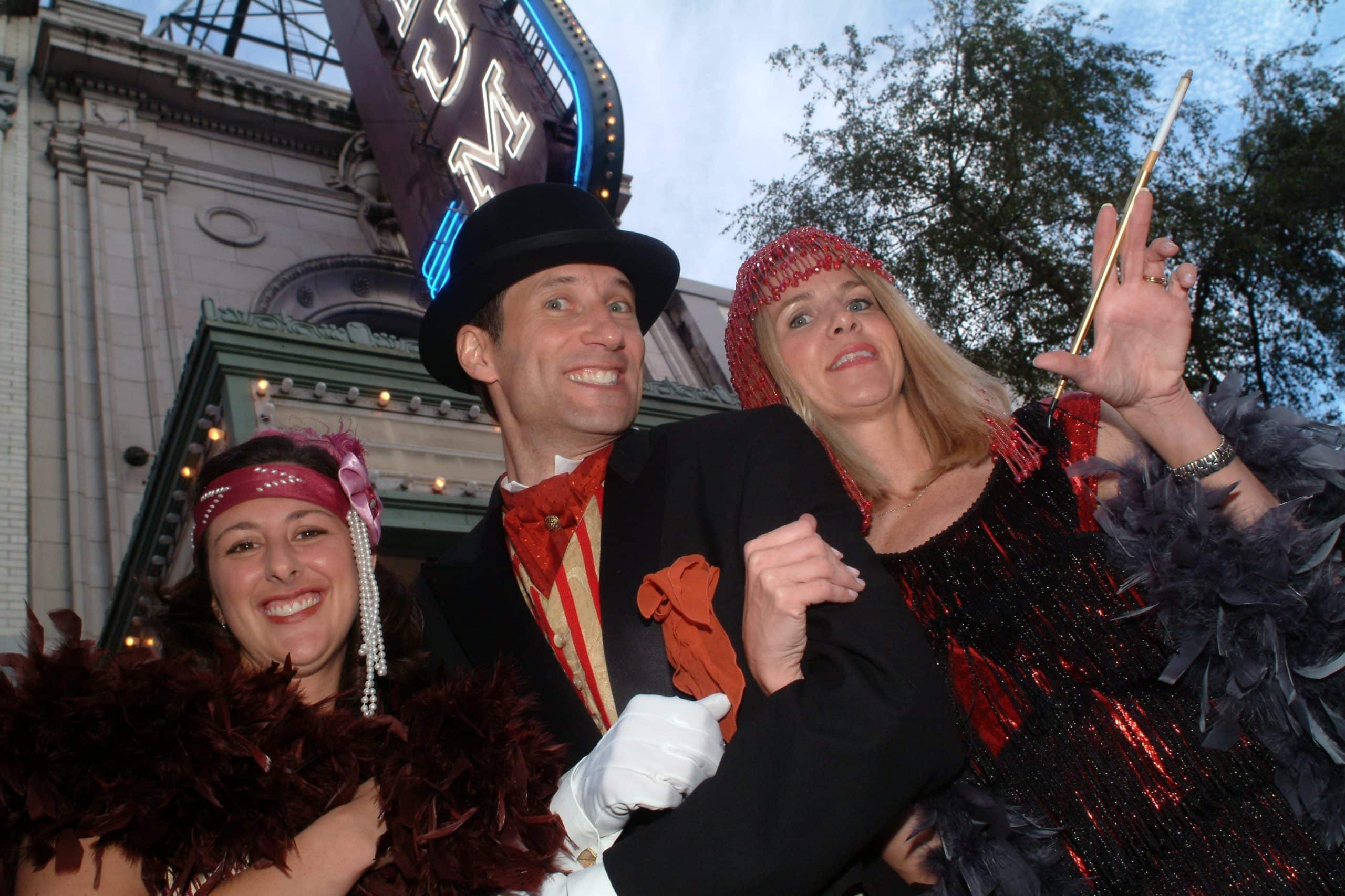Guests enjoy a speakeasy-themed performance at the Orpheum
