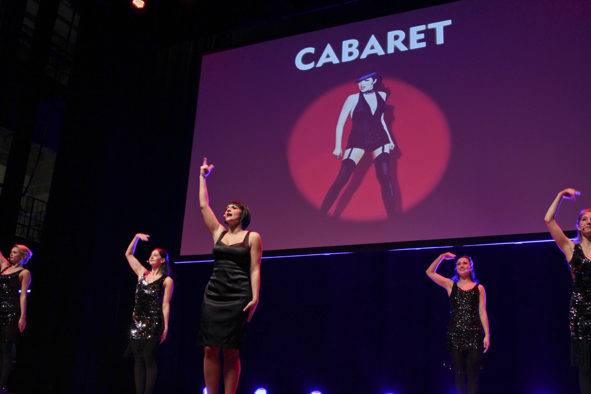 Guests enjoy the entertainment at the Walmart Toronto gala dinner